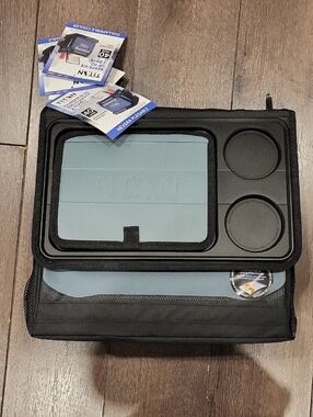 Titan Portable Travel Tray with Dual Cup Holders